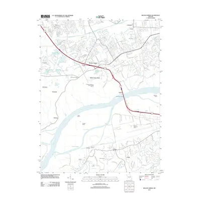 2012 Map of Weldon Spring, 2012 Print