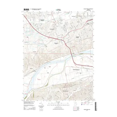 2015 Map of Weldon Spring, 2015 Print