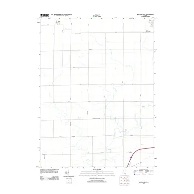2012 Map of Weldon West, 2012 Print