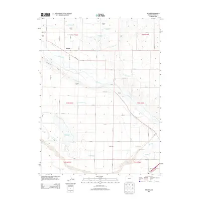 2013 Map of Weldona, 2013 Print