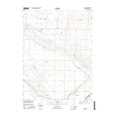 2016 Map of Weldona, 2016 Print