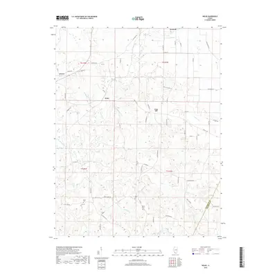 2018 Map of Welge, 2018 Print
