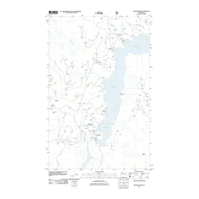 2011 Map of Welker Peak, 2011 Print