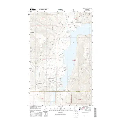 2014 Map of Welker Peak, 2014 Print