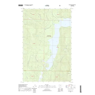 2020 Map of Welker Peak, 2020 Print