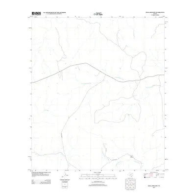 2013 Map of Well Hollow, 2013 Print