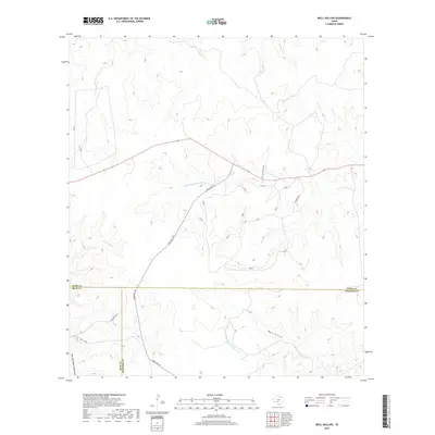 2019 Map of Well Hollow, 2019 Print