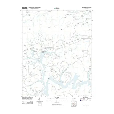 2010 Map of Well Spring, 2010 Print