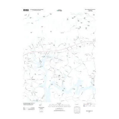 2013 Map of Well Spring, 2013 Print