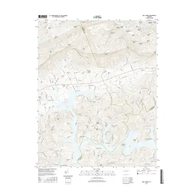 2016 Map of Well Spring, 2016 Print