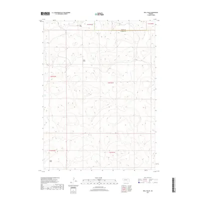 2017 Map of Well Valley, 2017 Print