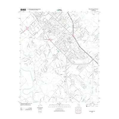 2013 Map of Wellborn, 2013 Print