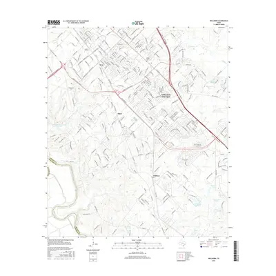 2016 Map of Wellborn, 2016 Print