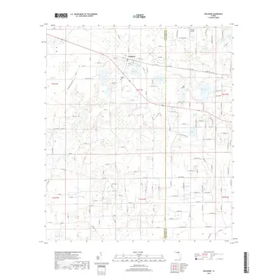 2018 Map of Wellborn, 2018 Print