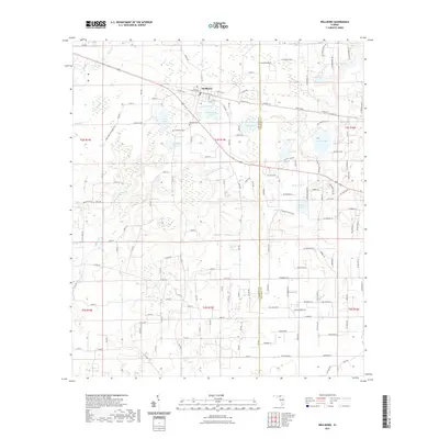 2021 Map of Wellborn, 2021 Print