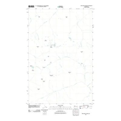 2011 Map of Wellesley Peak, 2011 Print