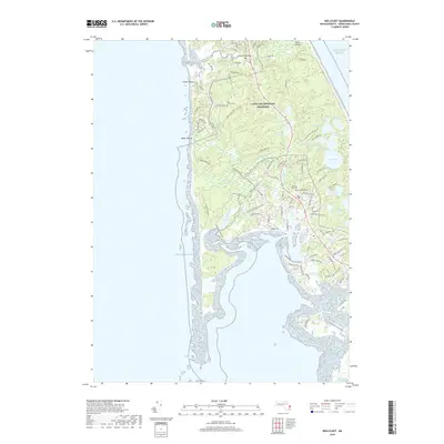 2018 Map of Wellfleet, 2018 Print