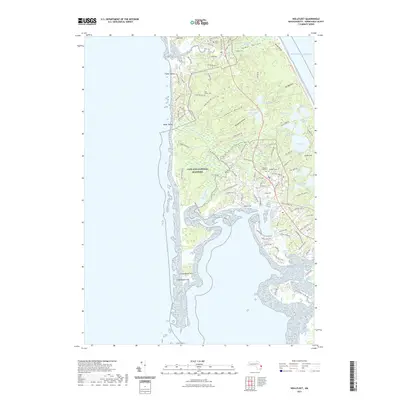 2021 Map of Wellfleet, 2021 Print