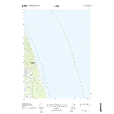 2018 Map of Wellfleet OE E, 2018 Print