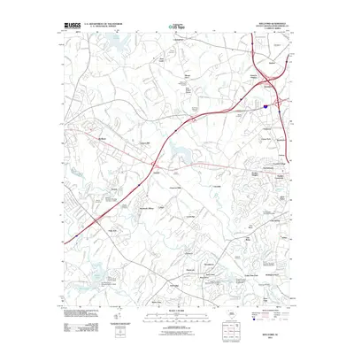 2011 Map of Wellford, 2011 Print