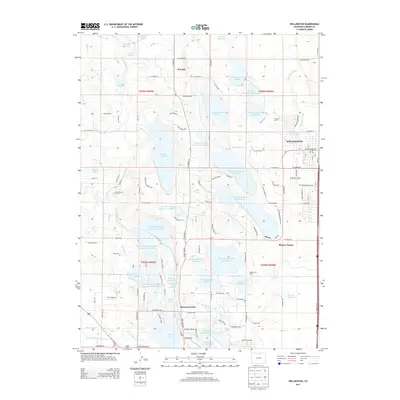 2013 Map of Wellington, 2013 Print