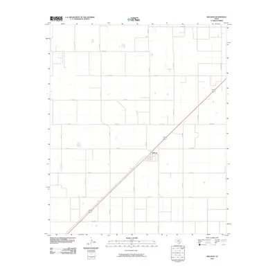 2010 Map of Wellman, 2010 Print