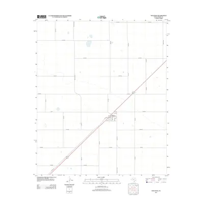 2012 Map of Wellman, 2012 Print