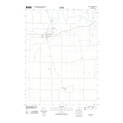 2010 Map of Wellman, 2010 Print
