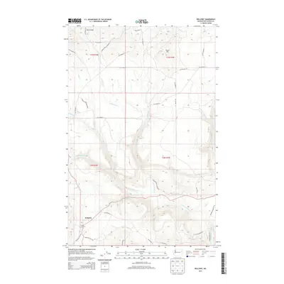2014 Map of Wellpinit, 2014 Print