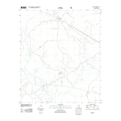 2010 Map of Wells, 2010 Print