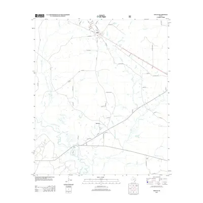 2013 Map of Wells, 2013 Print