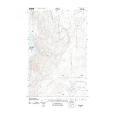 2011 Map of Wells Dam, 2011 Print