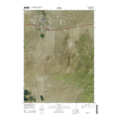 2014 Map of Wells, 2014 Print