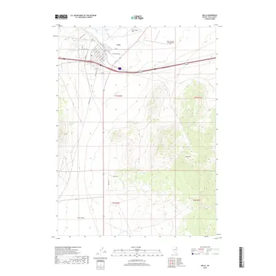 2018 Map of Wells, 2018 Print