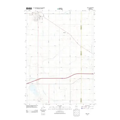 2013 Map of Wells, 2013 Print