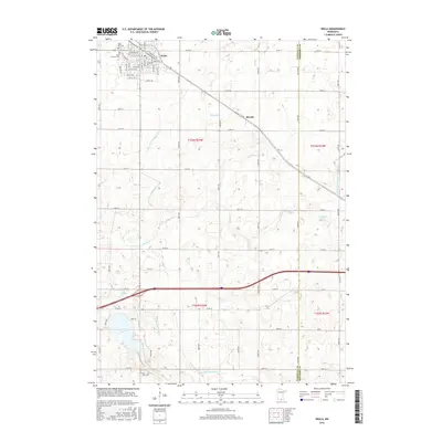 2016 Map of Wells, 2016 Print