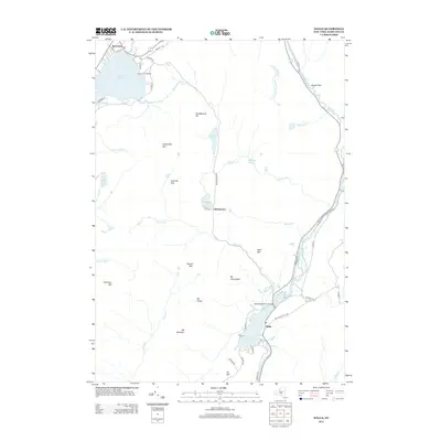 2013 Map of Wells, 2013 Print