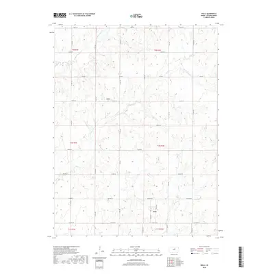 2018 Map of Wells, 2018 Print