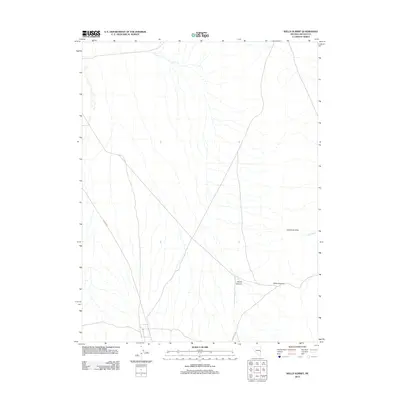 2012 Map of Wells Summit, 2012 Print