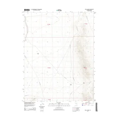 2014 Map of Wells Summit, 2014 Print