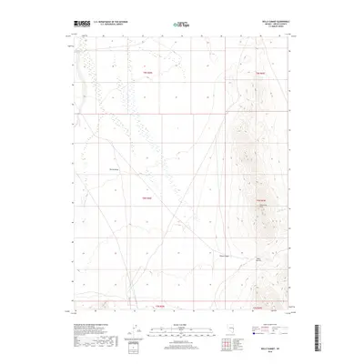 2018 Map of Wells Summit, 2018 Print