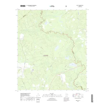 2019 Map of Wells SW, 2019 Print