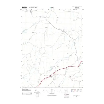 2010 Map of Wells Tannery, 2010 Print