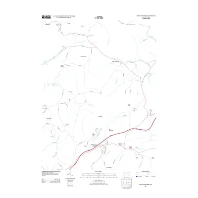 2013 Map of Wells Tannery, 2013 Print