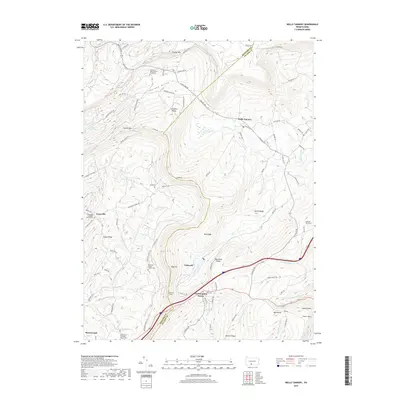 2019 Map of Wells Tannery, 2019 Print