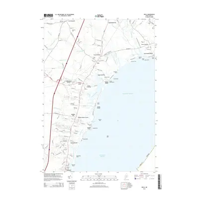 2014 Map of Wells, 2014 Print