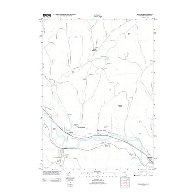 2013 Map of Wellsburg, 2013 Print