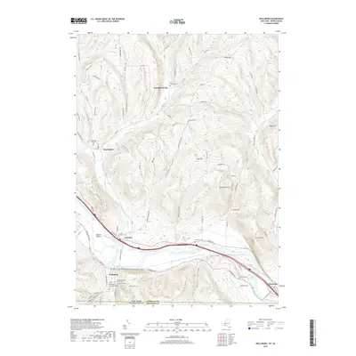 2019 Map of Wellsburg, 2019 Print