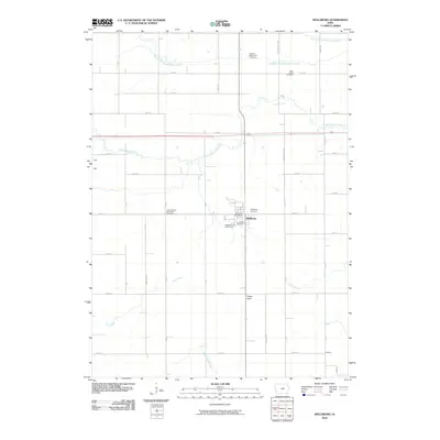 2010 Map of Wellsburg, 2010 Print