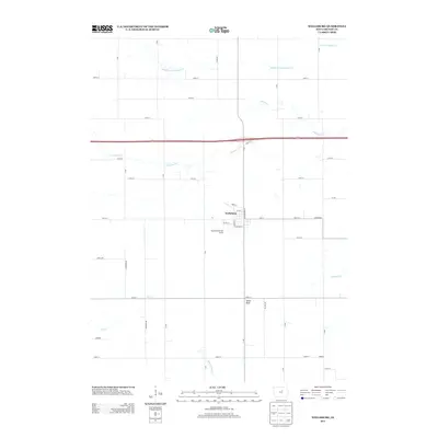 2013 Map of Wellsburg, 2013 Print